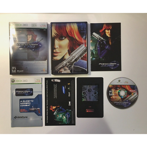 Perfect Dark Zero [Collector's Edition] (Microsoft Xbox 360, 2006) No Bonus DVD - Picture 1 of 7